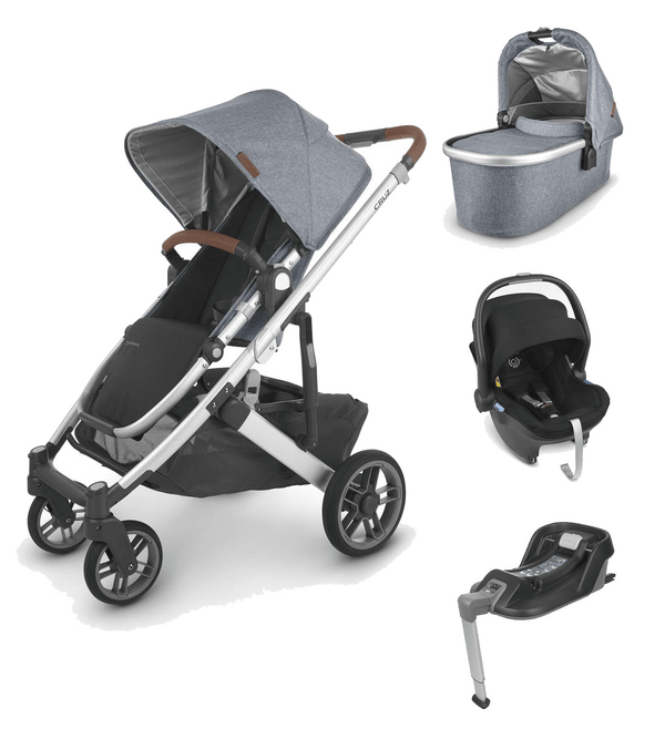 UPPAbaby Travel Systems UPPAbaby Cruz V2 with Mesa Car Seat and Base - Gregory