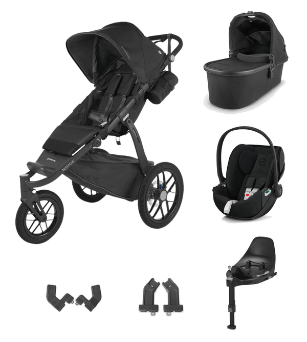 UPPAbaby Travel Systems UPPAbaby Ridge All-Terrain with Cloud Z2 Car Seat and Base - Jake