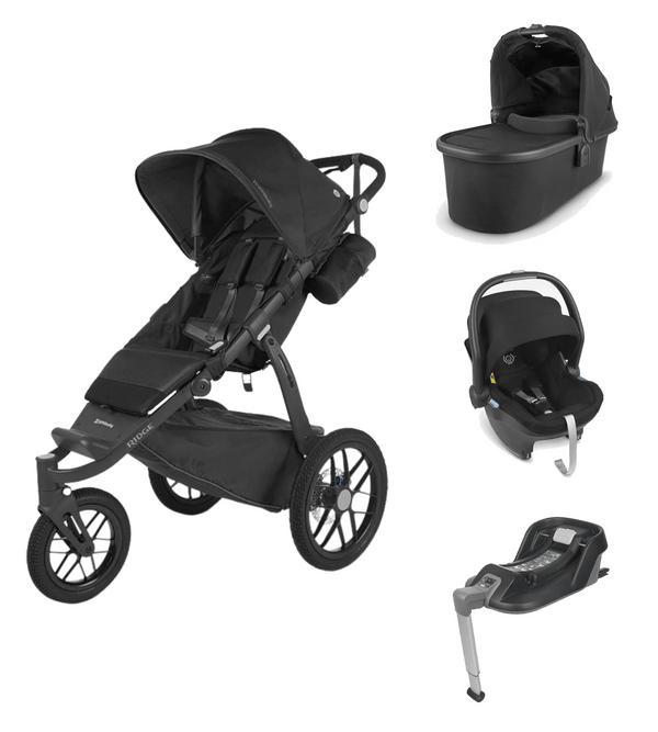 UPPAbaby Travel Systems UPPAbaby Ridge All-Terrain with Mesa Car Seat and Base - Jake