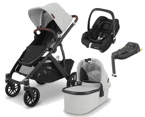 UPPAbaby Travel Systems UPPAbaby Vista V2 with Cabriofix i-Size Car Seat and Base - Anthony
