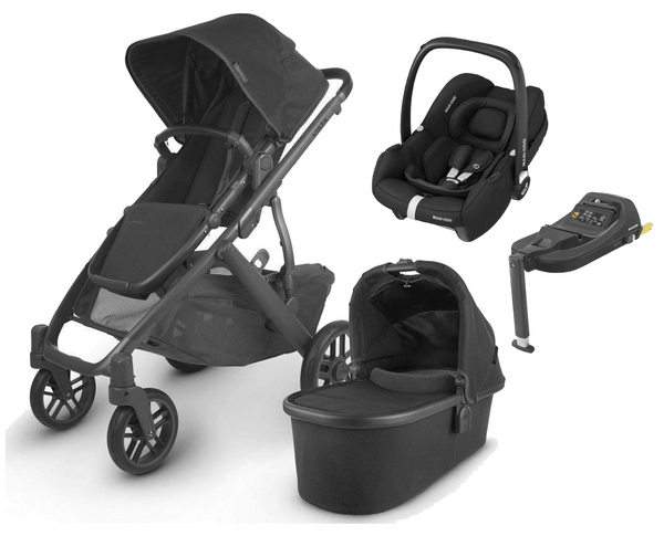 UPPAbaby Travel Systems UPPAbaby Vista V2 with Cabriofix i-Size Car Seat and Base - Jake