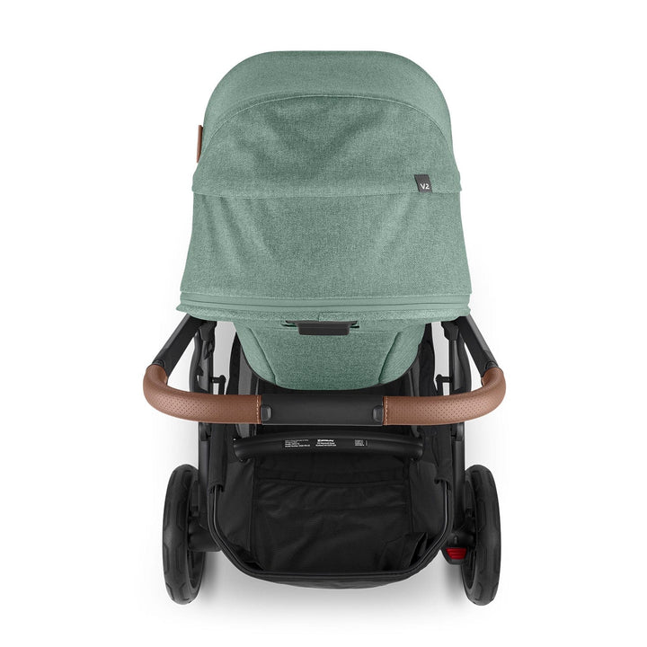 UPPAbaby Travel Systems UPPAbaby Vista V2 with Cloud Z2 Car Seat and Base - Gwen / Deep Black