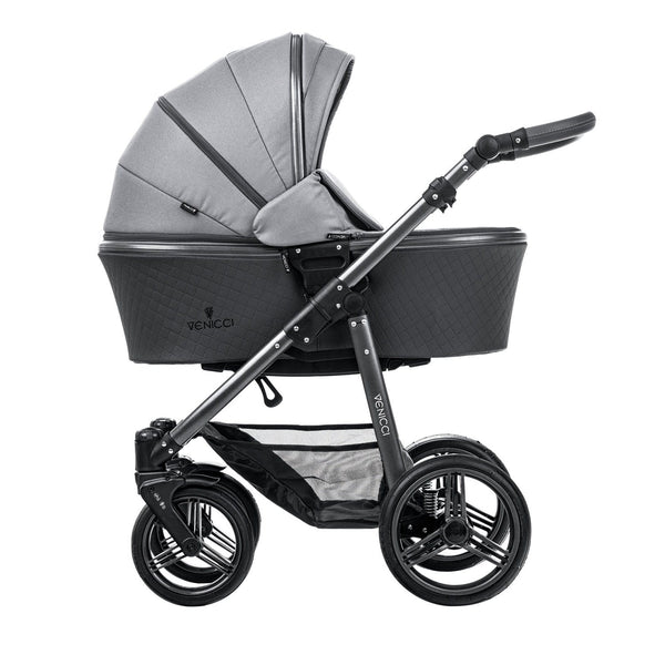 Venicci Prams & Pushchairs Venicci 2 in 1 Special Edition Carbo Lux Pram - Natural Grey