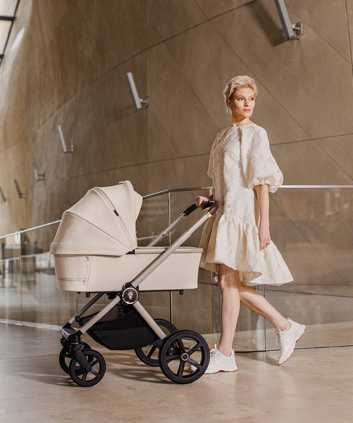 Venicci Prams & Pushchairs Venicci 2 in 1 Tinum UPLINE Pram - Stone Beige